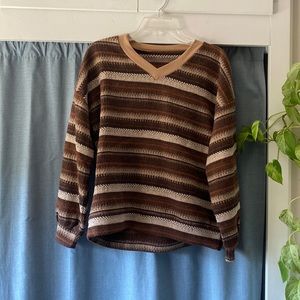 striped grandpa sweater